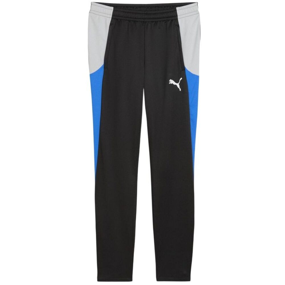 Puma Womens/Ladies Colour Block Tracksuit Bottoms / Black/Blue